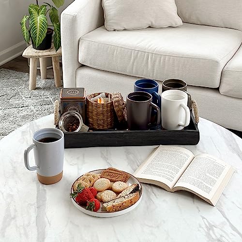 Mora Ceramics Large Tea Mug with Loose Leaf Infuser and Ceramic Lid, 18 oz, Portable, Microwave and Dishwasher Safe, Tall Coffee Cup - Rustic Matte Ceramic Glaze, Modern Herbal Tea Strainer, Sleet - color: Sleet