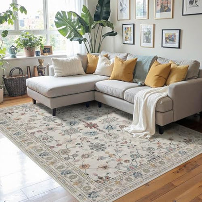 3x5 Entryway Rug,Grey Washable Area Rug | Soft,Machine Washable & Non Slip,Low Pile,Ideal for Girls Room, Nursery,Kids Room - color: Grey, size: 3' x 5' (Rectangular)