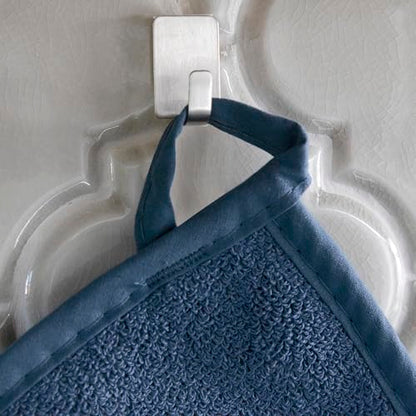 RITZ Terry Potholder & Hot Pad: Unparalleled Heat Resistant, Durable 100% Cotton – Ergonomically Designed for Optimal Grip – Easy-Care Machine Washable – 2-Pack, Midnight - color: Midnight, size: 2-Pack