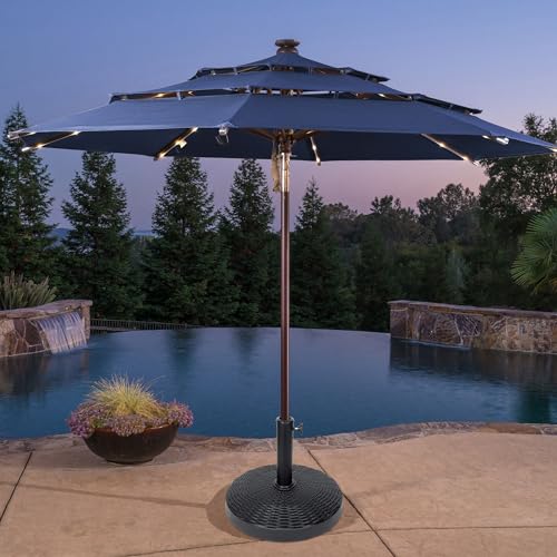 31 lbs Heavy Duty Patio Market Umbrella Base Stand - size: 17.7"