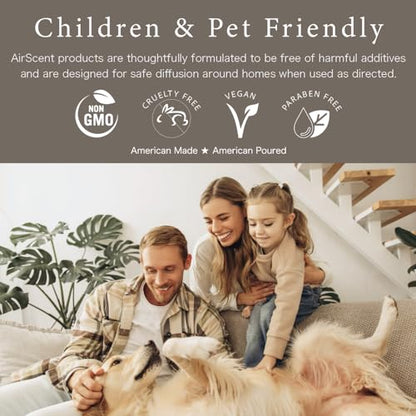 AirScent Hotel Diffuser Oil Gift Set - Most Popular 5-Star Hotel Scents | 5 Pack - 10 mL, 0.34 fl oz Fragrance Oil Set - Inspired by My Way, The Beach Villas and Other Luxury Hotel Scents