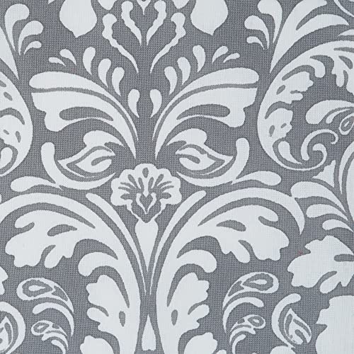DII Cotton Dish Towel Set Damask Print, 18x28, Gray, 2 Count - color: Gray, size: Dishtowel, 18x28"