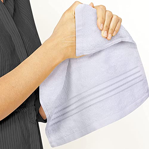 Utopia Towels 12 Pack Premium Wash Cloths, 12x12 in, 100% Cotton, White | Highly Absorbent Soft Feel Lightweight Washcloths - Premium Ring Spun Cotton, Ideal for Bathroom, Spa, Gym & Face - color: White