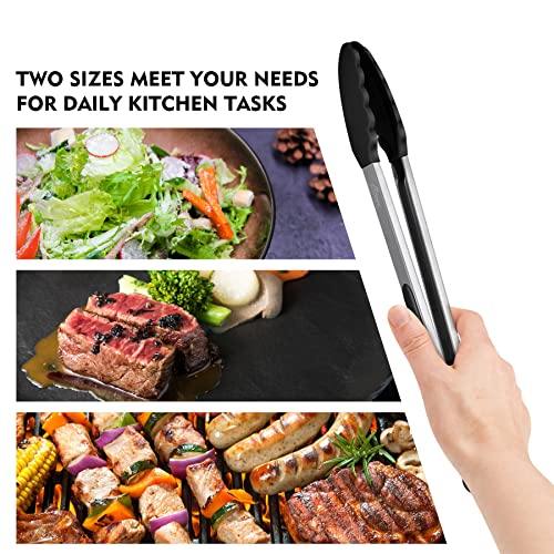 HOTEC Silicone Tongs and Spatulas