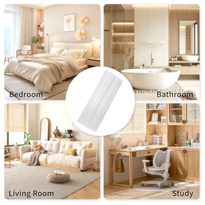 11 inch Diffuser Sticks 100 Pack, Diffuser Reeds Sticks Refill for Home and Bathroom, Diffuser Reeds Sticks for Scented Diffuser White - color: White