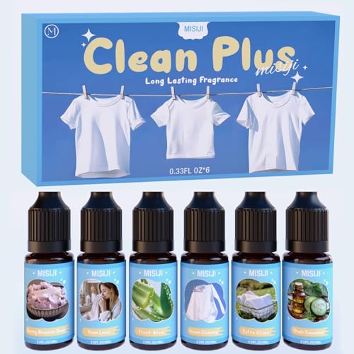 Clean Essential Oils,Fragrance Oil for Diffuser,Aromatherapy Essential Oils Set,6X 10ML - color: Blue