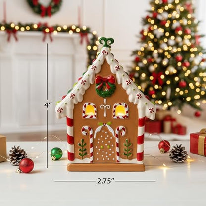 ScentSationals Candy House - Christmas Wax Warmer for Scented Wax Melts | Gingerbread House, Holiday Decor, Candle Wax Melt Warmer for Long Lasting Home Fragrance - style: Candy House