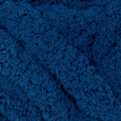 Franel Navy Blue Chunky Chenille Yarn for Hand Knitting Blanket (8 Pack, Total 64oz) - Shed-Resistant Fluffy Jumbo Yarn for Crocheting, Super Bulky Big Yarn for DIY Throw, Pre-Wound & Tangle-Free - color: 21