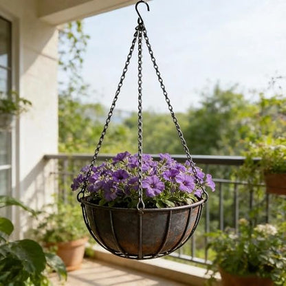 Plant Hanger Chains, Pack of 3-Versatile Replacement Set for Hanging Planters, Flower Pots & Baskets; Great for Lanterns, Bird Feeders and Home Ornaments. Durable and Easy to Install.