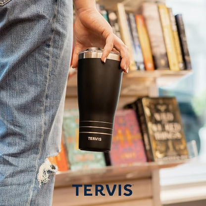 Tervis Traveler® 30oz Tumbler | Inkreel - Teal Wave - color: 30oz Traveler with Slider Lid, style: Inkreel - Teal Wave
