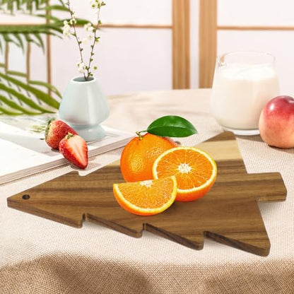 Ciieeo Christmas Tree Charcuterie Board Christmas Tree Board Christmas Tree Cheese Board Xmas Cutting Board for Christmas Home Kitchen