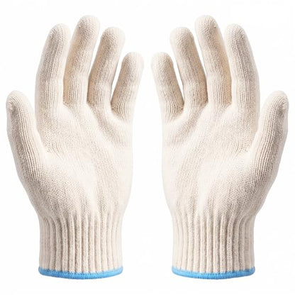 1 Pair Heat Resistant Gloves, 932°F Oven Gloves, Cut-Resistant Grill Gloves | Cooking Gloves for BBQ,Grilling,Baking,Cutting, Welding,Smokers and Fireplaces,White