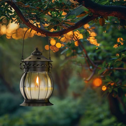 Scented Candles Gifts Set for Women, Aromatherapy Jar Candles for Home | Vanilla & Lavender Soy Wax Long Lasting Retro Lantern Candles Perfect for Stress Relief Mum Yoga Bath Spa Christmas - color: Lavender, Vanilla
