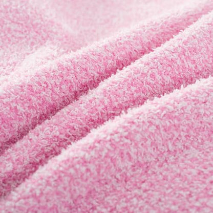 Carriediosa Heather Throw Blanket 60x80, 400GSM Ultra Soft Microfiber | Hot Pink, Fuzzy Fluffy Cozy Plush Knit Knitted Throws, Lightweight Cute Preppy Fall Blankets for Couch, Bed - color: Heather - Hot Pink, size: 60" X 80"