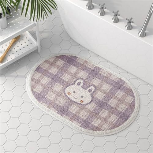 Machine Washable Rugs for Bedroom, Fluffy Shaggy Bedside Floor Dorm Area Rug, Soft Fuzzy Non-Slip Indoor Room Carpet (Color : A, Size : 19x31in)