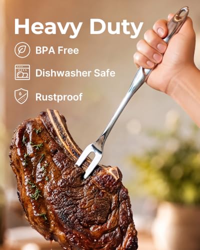 Zulay Kitchen Stainless Steel Cooking Utensil - Stainless Steel Kitchen Utensil - Durable Kitchen Gadgets - Metal Kitchen Accessories - Easy to Clean Kitchen Tools - 5 Piece Set - size: 5 Piece Set