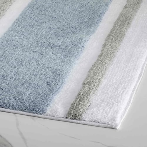 Izod - Bathroom Rug 20x32, Soft, Non-Slip & Absorbent Cotton | Soft & Absorbent Cotton, Non-Slip Backing, Plush Comfort, Machine Washable, Everyday Bathroom Use