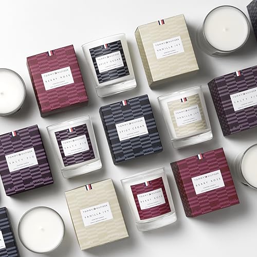 Tommy Hilfiger Home Collection Berry Rose Candle 180GR