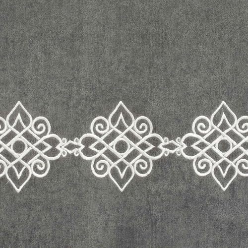 Avanti Linens - Bath Towel, Soft & Absorbent Cotton Towel, Nickel (Riverview Collection) - color: Nickel, size: Bath Towel