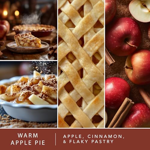 Scentsationals Warm Apple Pie Scented Wax Melts 10oz (24 Cubes) | Apple, Cinnamon, & Flaky Pastry Long Lasting Fragrance Melts for Scented Wax Warmers - style: Warm Apple Pie