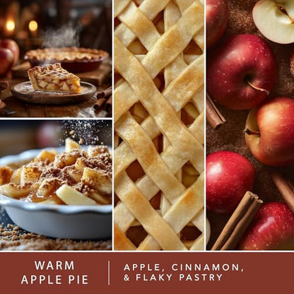Scentsationals Warm Apple Pie Scented Wax Melts 10oz (24 Cubes) | Apple, Cinnamon, & Flaky Pastry Long Lasting Fragrance Melts for Scented Wax Warmers - style: Warm Apple Pie