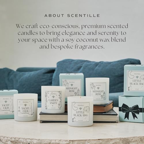 Garden Party Scented Candle | Fruity Floral, Mango, Mimosa, Jasmine | Vegan Soy Coconut Wax | 9 oz | Luxury Candle, Home Decor, Bridal Shower, Gift for Women | Made in USA | 50 Hour Burn