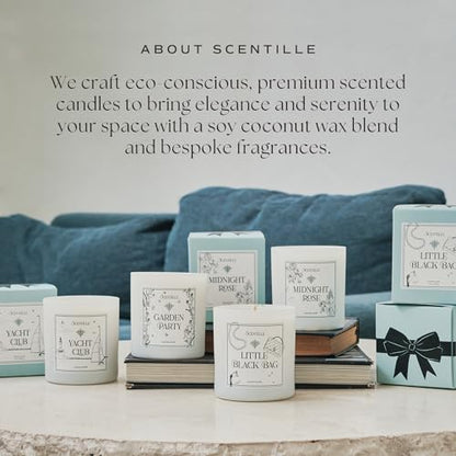 Garden Party Scented Candle | Fruity Floral, Mango, Mimosa, Jasmine | Vegan Soy Coconut Wax | 9 oz | Luxury Candle, Home Decor, Bridal Shower, Gift for Women | Made in USA | 50 Hour Burn
