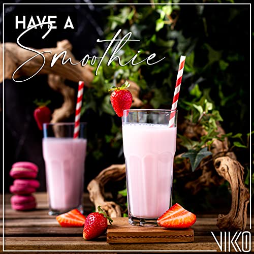 Vikko Drinking Glasses, Set of 6 Juice Glasses 9.5 Oz, Thick and Sturdy Kitchen Glasses, Dishwasher Safe Highball Glass Tumbler, Heavy Duty Cups, Water Glasses - style: Morocco
