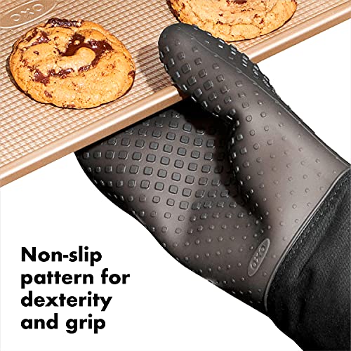 OXO Good Grips Silicone Oven Mitt - Black - color: Black