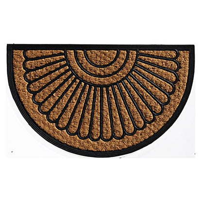 Calloway Mills 280051830 Sun Pointe 18" X 30" Coir and Rubber Doormat