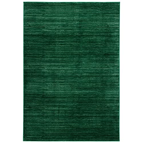 SAFAVIEH Vision Collection Accent Rug - 2'2" x 4', Dark Green, Modern Ombre Design, Non-Shedding & Easy to Clean, Ideal for Entryway, Foyer, Bedroom (VSN606Y) - color: Dark Green, size: 2'2" x 4' (Rectangular)