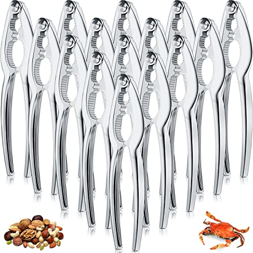 Zhehao 30 Pack Crab Claw Crackers Tool, Nut Shellfish Seafood Opener | Stainless steel, crab leg cracker set, lobster claw opener, shrimp tool, bulk pack for restaurant kitchen