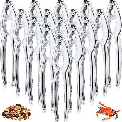 Zhehao 30 Pack Crab Claw Crackers Tool, Nut Shellfish Seafood Opener | Stainless steel, crab leg cracker set, lobster claw opener, shrimp tool, bulk pack for restaurant kitchen