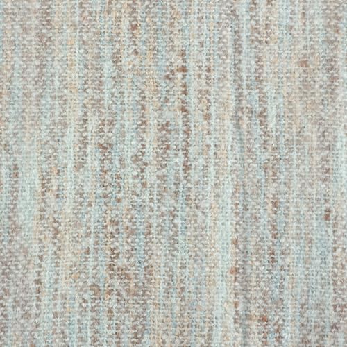 SARO LIFESTYLE Faux Mohair Fringe Throw Blanket – Lightweight Reversible Acrylic Throw for Cozy Layering, Couch & Bed Styling, Aqua, 50"x60" - color: Aqua