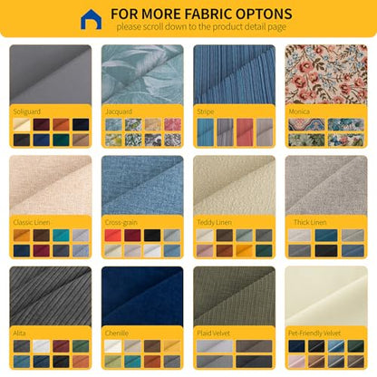 Detiblue Custom Size Bench Cushion for Indoor & Outdoor Seating | 70D microcellular foam; 10 thicknesses; indoor/outdoor fabrics; shapes/prints; hidden-zip washable cover; 4 fasteners