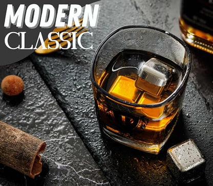 Whisky Gifts for Men, Personalized Initial Whiskey Glass with Whiskey Stones for Dad, Boyfriend, Best Friends, Coworkers, Husband, Brother, Uncle and Boss on Father's Day, Boss Day and Birthday - P - color: P