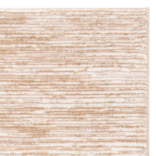 SAFAVIEH Vision Collection Accent Rug - 2'2" x 4', Cream, Modern Ombre Design, Non-Shedding & Easy to Clean, Ideal for Entryway, Foyer, Bedroom (VSN606F) - color: Creme, size: 2'2" x 4' (Rectangular)