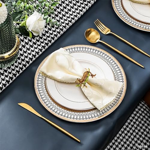 Set of 4 Napkin Rings Leopard Napkin Ring Animal Napkin Rings Metal Napkin Holders Animal Serviette Buckles for Easter Dinner Table Decorations