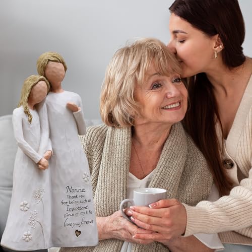 Nonna Gifts for Grandma, Gifts for Nonna, Nona Gift,Nonnie Figurine | Gifts for Nonna, Nonna Gifts, Nonnie Gift for Mothers Day Christmas Birthday,Nonna Birthday Gift , Hand-Painted Resin Statue - style: Nonna Gifts