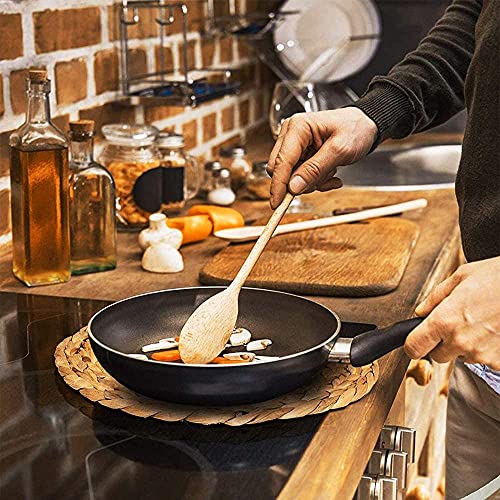 4 Pack Round Woven Placemats, 11.8 inches Plate Chargers Natural Wicker Placemats Water Hyacinth Straw Braided Tablemats Rattan Tablemats Rustic Weave Placemats for Dining Table - size: Plate Chargers 11.8 inch-4