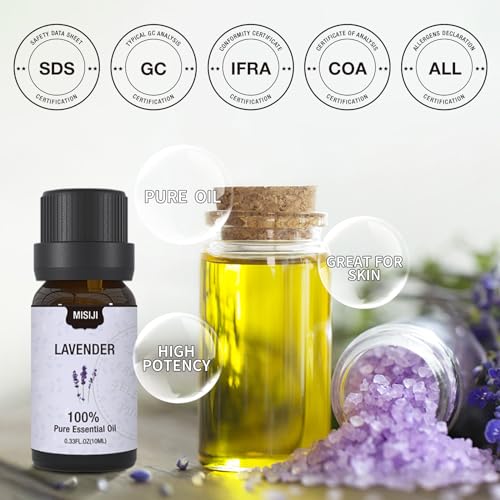 Essential Oils Set- Essential Oils for Diffuser for Home,Diffuser Oils Scents for Aromatherapy,Laundry,Candle&Soap Making,Humidifiers 6 X 10 ML - color: Black-03