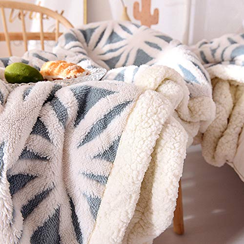 Navy Blue Flannel Sherpa Throw 60'' x 50'' New Blanket Ultra Plush Lightweight Throw Blanket Luxury Soft Warm Fuzzy Blanket Throws for Bed/Couch/Sofa/Office/Camping - color: C-navy Blue, size: 50''x60''