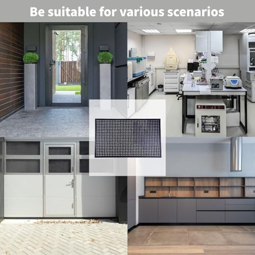 2 Pack Rubber Floor Mats 60”x36” - Heavy-Duty Non-Slip Kitchen Mat & Bar Floor Mat with Drain Holes, Odorless for Entrance, Restaurant, Indoor Outdoor - size: 60"x36" Drain Mats 2Pcs