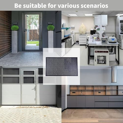 2 Pack Rubber Floor Mats 60”x36” - Heavy-Duty Non-Slip Kitchen Mat & Bar Floor Mat with Drain Holes, Odorless for Entrance, Restaurant, Indoor Outdoor - size: 60"x36" Drain Mats 2Pcs