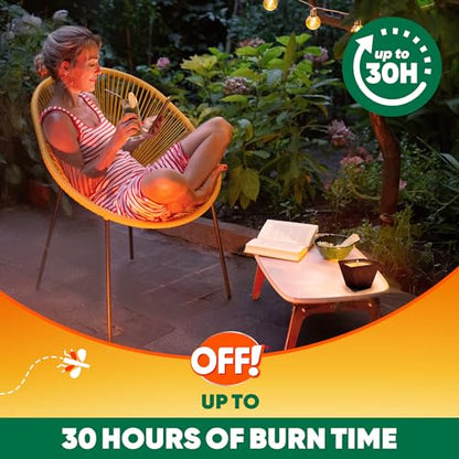 OFF! Backyard Citronella Scented Candle, Ambiance Enhancing Centerpiece, Burns for up to 25 Hours, 8 oz (Pack of 2) - size: 8 Ounce (Pack of 2)