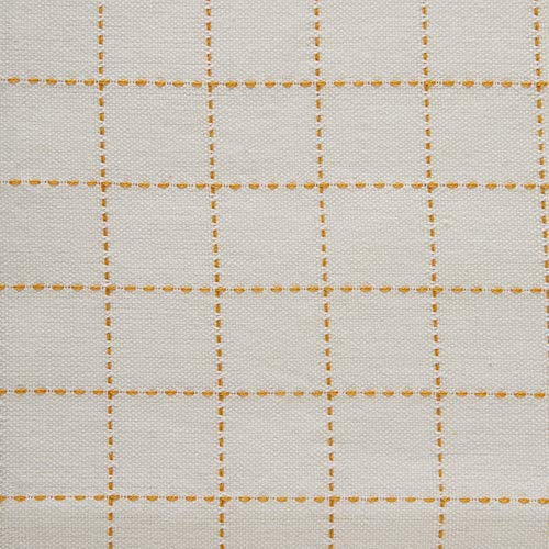 DII Basic Kitchen Large Cotton Dishtowel Set of 5, 18x28, Honey Gold - color: Honey Gold