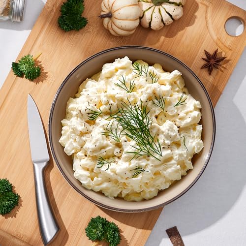 E-far Stoneware Pasta Bowls Set of 4, 35oz Double Reactive Glaze | Wide & Shallow Ceramic Pasta Plates for Serving Salad Soup Dinner, Dishwasher & Microwave Safe, Sandy Beige - color: Sandy Khaki