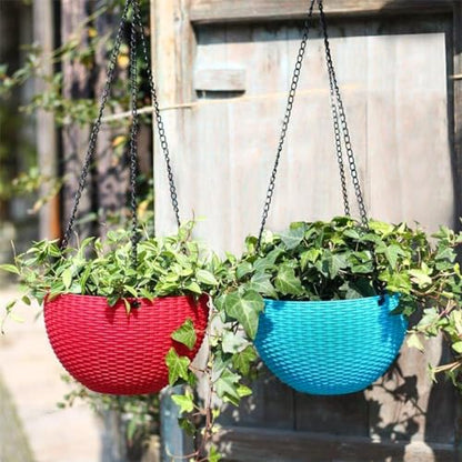 Plant Hanging Chains 5Pcs Black Hanging Basket Chain with Hooks 3 Point 16Inch Flower Plant Pot Replacement Chain Hangers for Bird Feeders,Planters,Lanterns and Ornaments