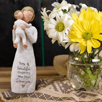 Grammy Gifts for Grandma, Grammy Birthday Gifts, Gift for Grammy Figurine | Grammie Gift Ideas, Grammy Gifts for Christmas Mother's Day Birthday, Resin Hand-Painted Statue - style: Grammy Gifts
