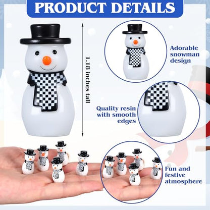 RoundFunny Miniatures(50,Snowman) - style: Snowman
